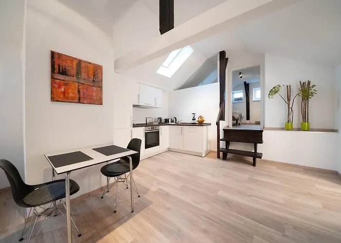 New Modernes Loft Im Zentrum Von Lägenhet *
