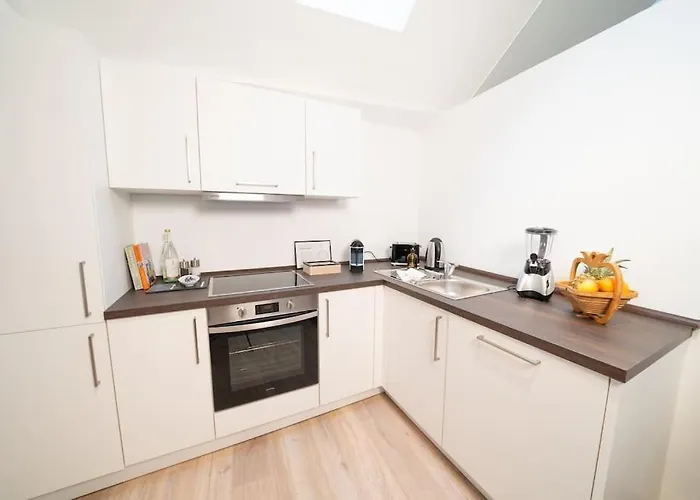New Modernes Loft Im Zentrum Von Lägenhet *