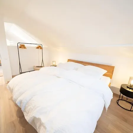 New Modernes Loft Im Zentrum Von דירה